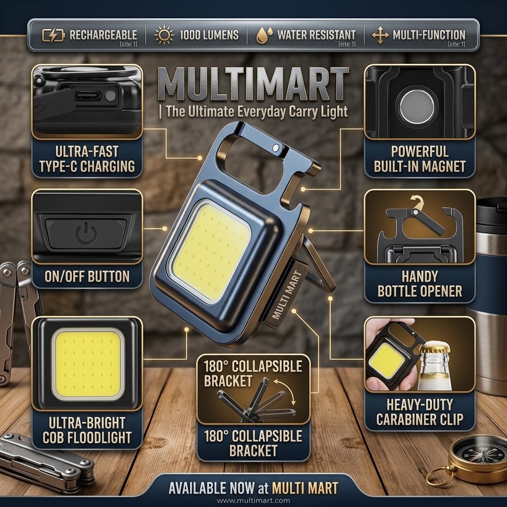 Portable Keychain Light
